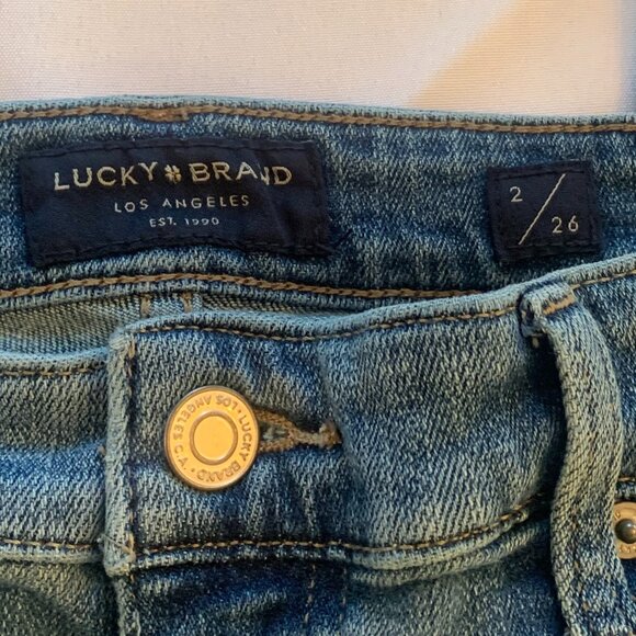 Lucky Brand Jeans Slim Size 2 / 26 - Picture 2 of 6